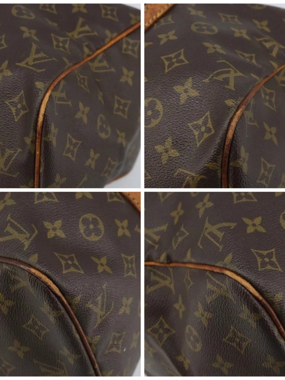 LOUIS VUITTON Monogram Sac Souple 35 Boston Bag M41626 LV Auth 171110 - Picture 15 of 15